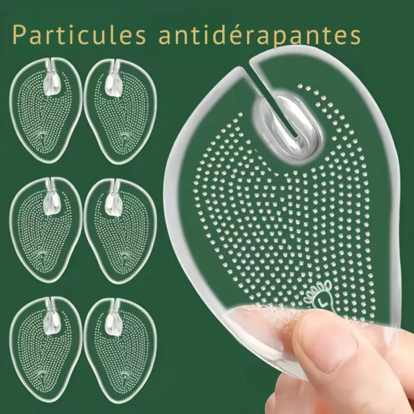 Coussinet gel orteils tong antidérapant – Image 2