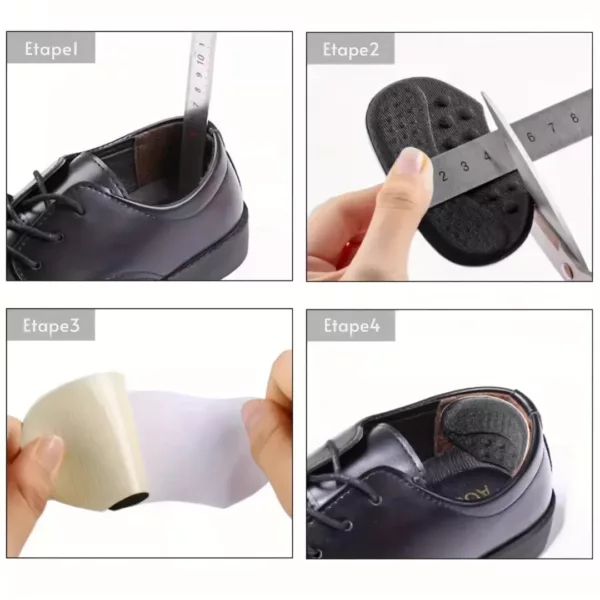 Coussinet talon adhésif chaussure grande – Confort immédiat, anti-frottement, idéal grands pieds – Image 6