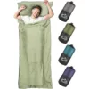 Drap de sac couchage avec emplacement oreiller