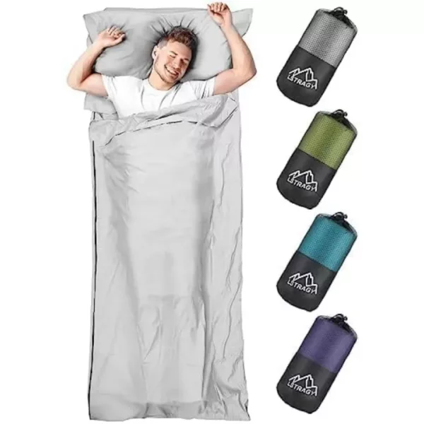 Drap de sac couchage avec emplacement oreiller – Image 10