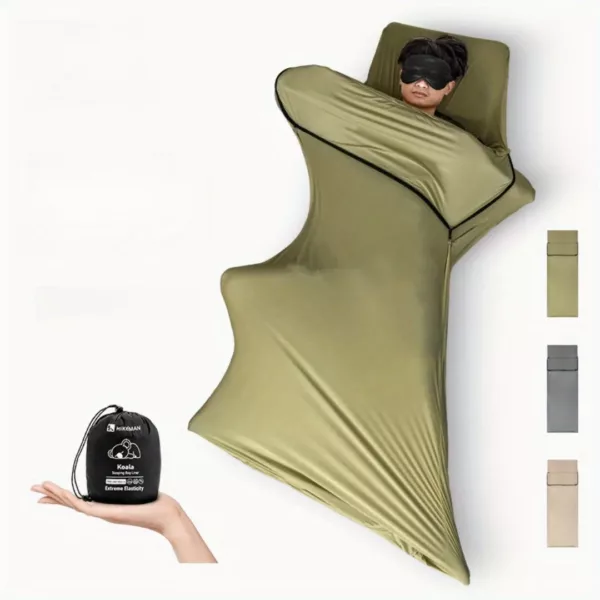 Drap de sac couchage extensible polyester