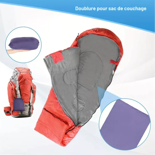 Drap de sac couchage léger portable – Image 8