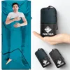 Drap sac de couchage compact zippé