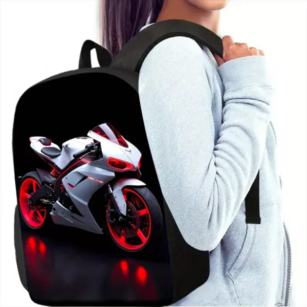 Ensemble sac moto imprimé racing – Image 6