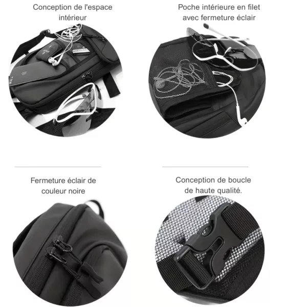 Sac à dos moto léger sportif – Image 6