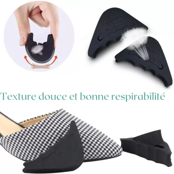 Insert avant-pied ajustable chaussure grande – Confort parfait sans glissement – Idéal pour grandes pointures – Image 6