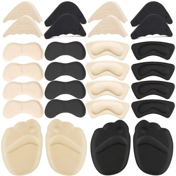 Insert rembourré ajustement chaussure grande – Confort immédiat pour chaussures trop larges, maintien optimal du pied