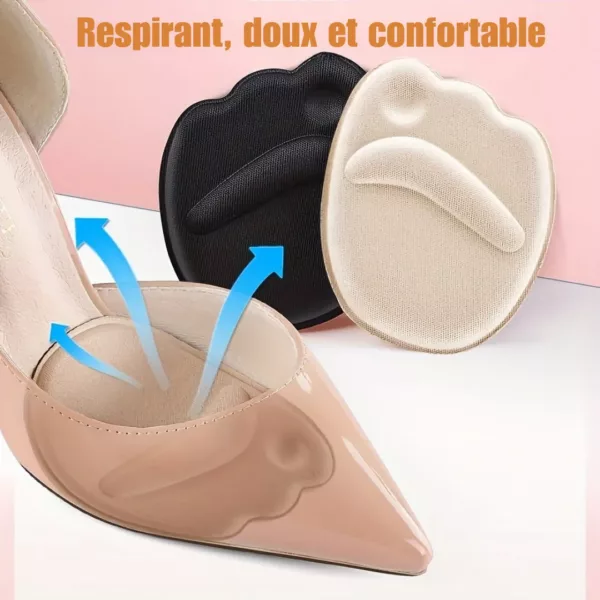Insert rembourré ajustement chaussure grande – Confort immédiat pour chaussures trop larges, maintien optimal du pied – Image 4