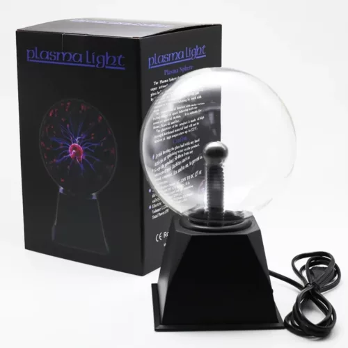 Lampe boule plasma tactile LED