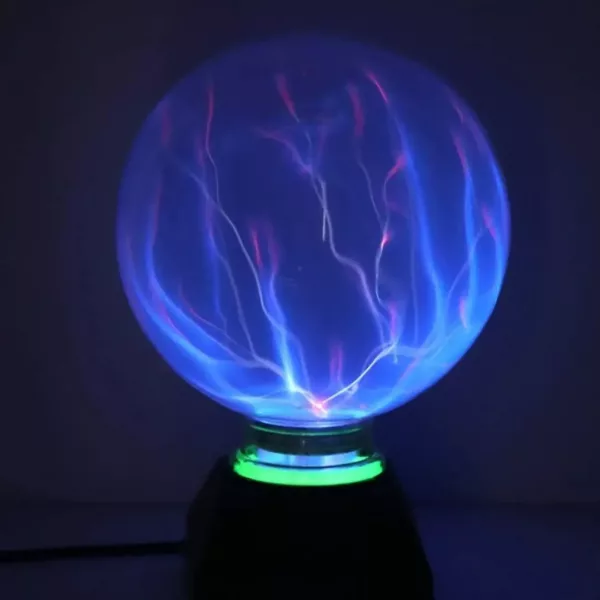 Lampe plasma électrostatique tactile – Effets lumineux hypnotisants, idéale déco geek et ambiance futuriste – Image 3