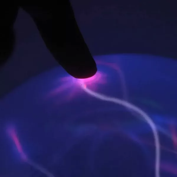 Lampe plasma électrostatique tactile – Effets lumineux hypnotisants, idéale déco geek et ambiance futuriste – Image 4