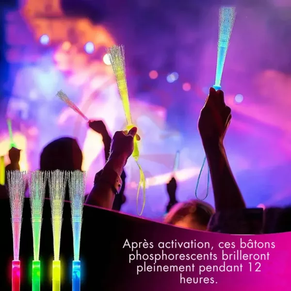 Bâton lumineux fibre optique LED – Image 2