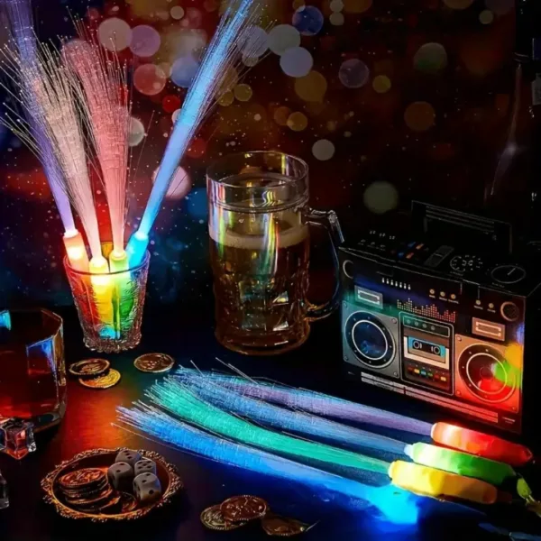 Bâton lumineux fibre optique LED – Image 4