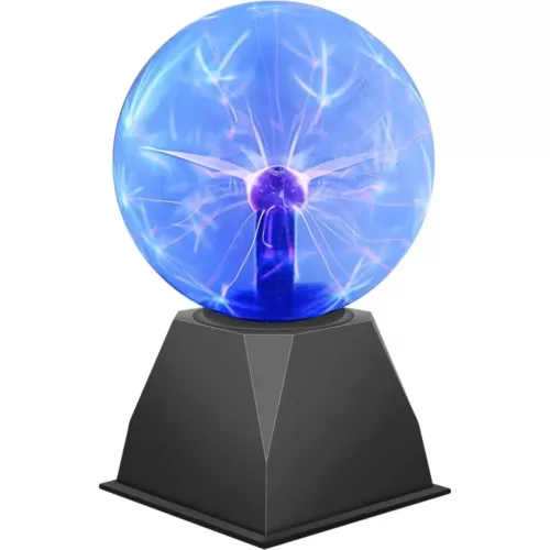 Lampe sphère plasma ionique tactile