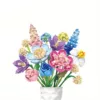 Lego bouquet de fleurs multivariétés colorées