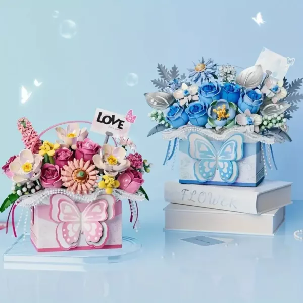 Lego bouquet de fleurs en boîte papillon – Image 2