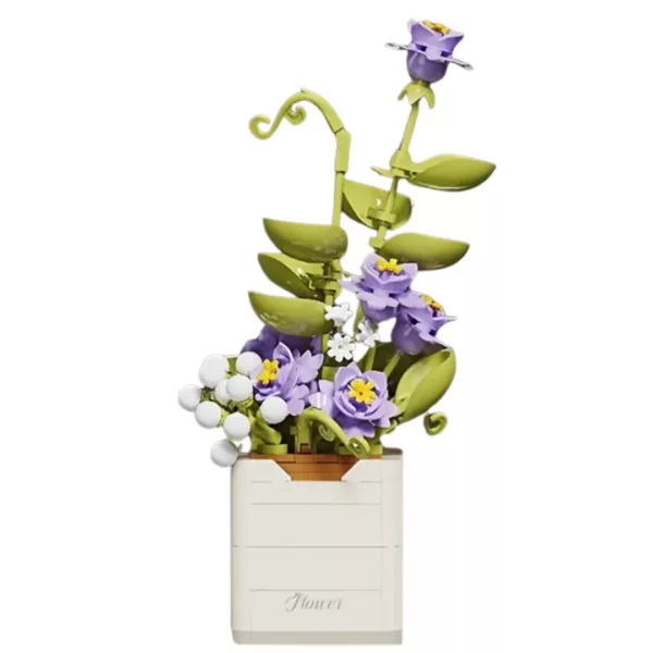 Lego bouquet de fleurs miniatures variées – Image 2