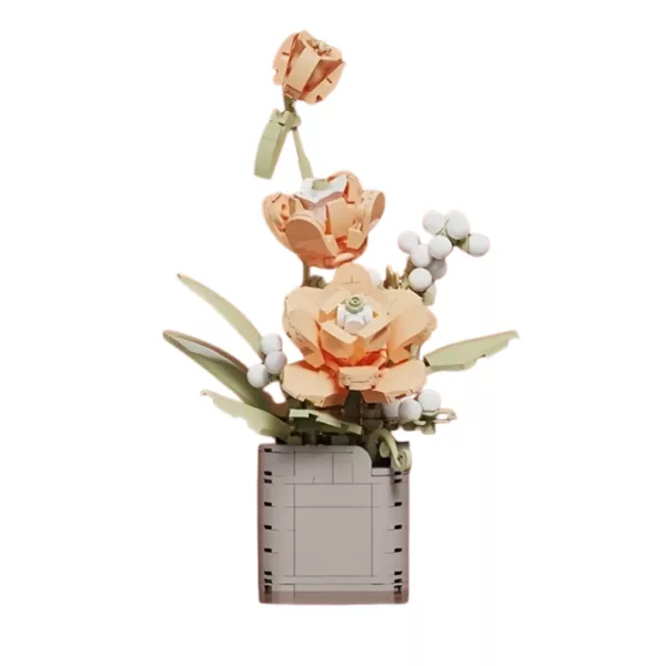 Lego bouquet de fleurs miniatures variées – Image 4