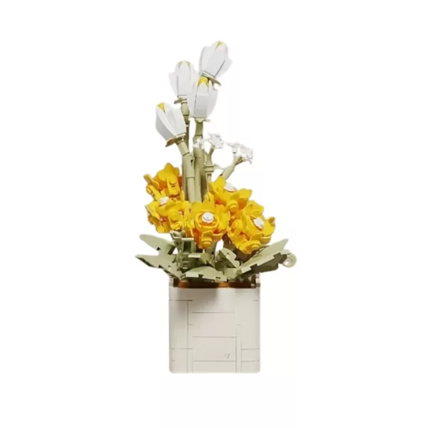 Lego bouquet de fleurs miniatures variées – Image 7