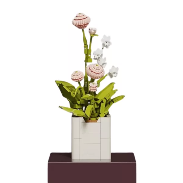 Lego bouquet de fleurs miniatures variées – Image 8