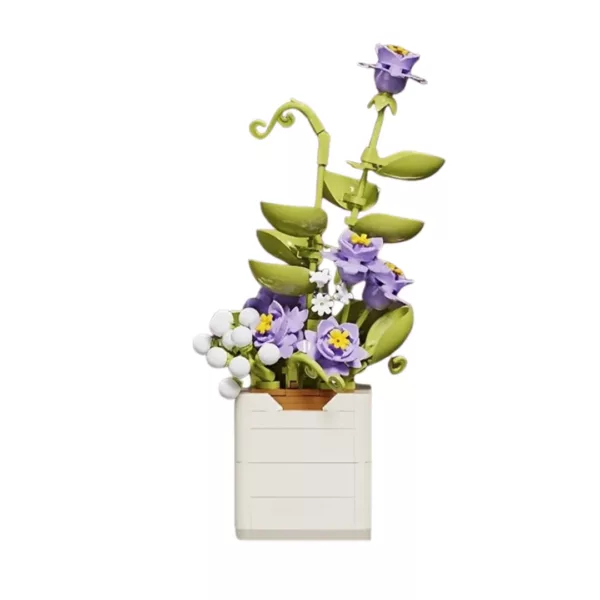 Lego bouquet de fleurs miniatures variées – Image 9