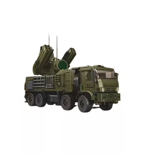 Lego militaire camion défense aérienne – Jeu de construction stratégique pour missions de combat réalistes