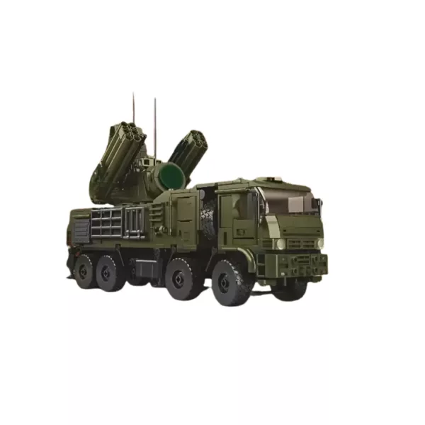 Lego militaire camion défense aérienne – Jeu de construction stratégique pour missions de combat réalistes