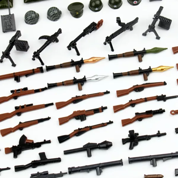 Lego militaire guerre mondiale 300 pièces – Jeu de construction réaliste pour fans d’histoire et aventure stratégique – Image 6
