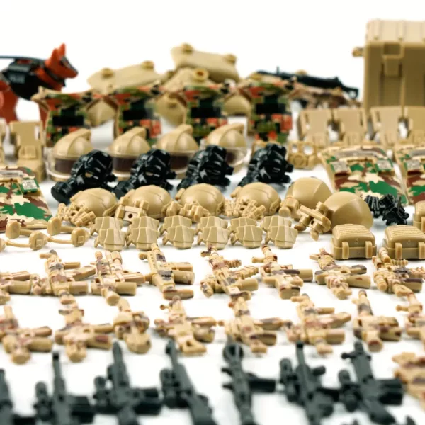 Lego militaire pack complet armement – Accessoires réalistes pour recréer des batailles épiques – Cadeau idéal fans de Lego militaires – Image 6