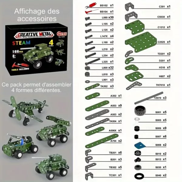 Lego militaire véhicule 4 en 1 – Image 7