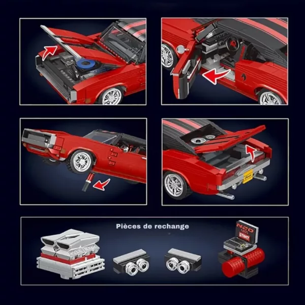 Lego technic voiture Dodge Charger – Image 5