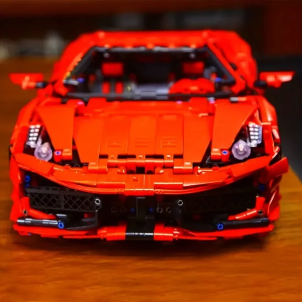 Lego technic voiture Ferrari Daytona rouge – Image 5
