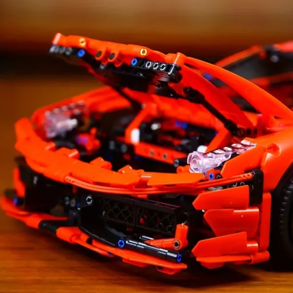 Lego technic voiture Ferrari Daytona rouge – Image 2