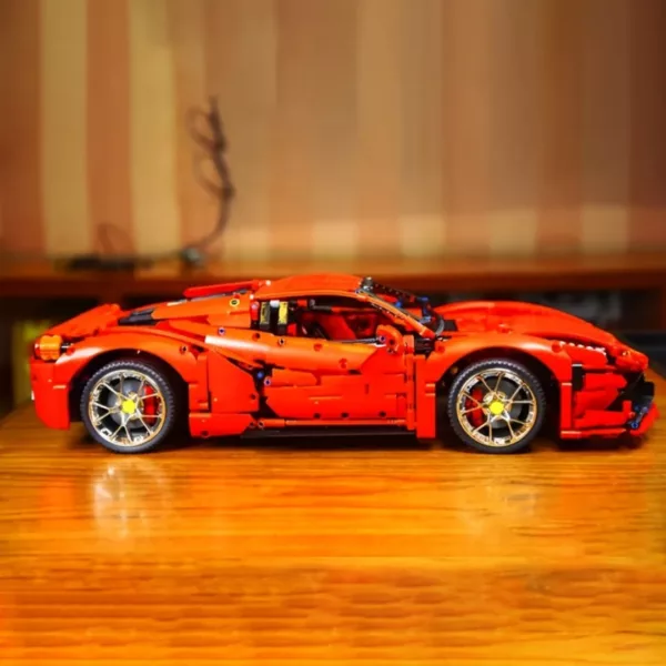 Lego technic voiture Ferrari Daytona rouge – Image 4