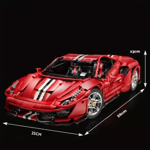 Lego technic voiture Ferrari super sport 1:8 – Image 3