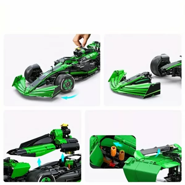 Lego technic voiture Formule Aston Martin verte – Image 4