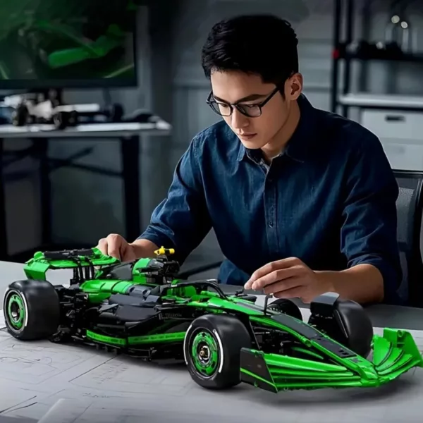 Lego technic voiture Formule Aston Martin verte – Image 2