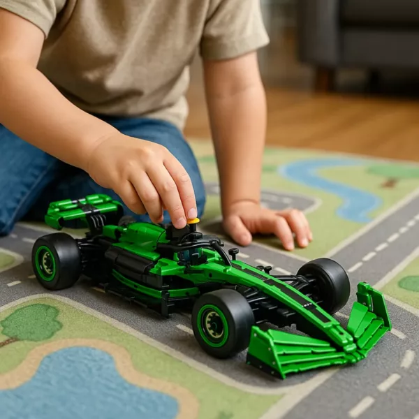 Lego technic voiture Formule Aston Martin verte – Image 6