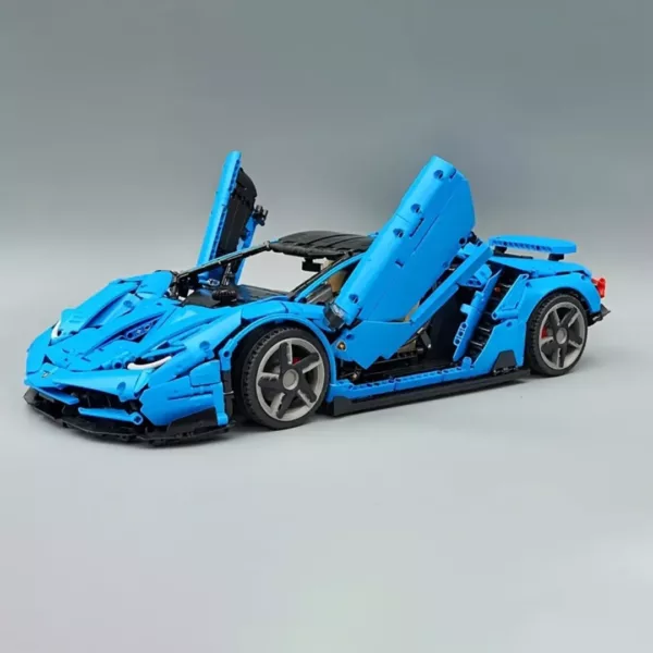 Lego technic voiture Lamborghini Centenario bleue – Image 2
