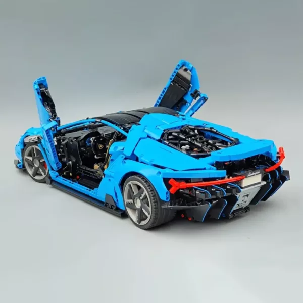 Lego technic voiture Lamborghini Centenario bleue – Image 5