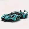 Lego technic voiture Lamborghini Veneno turquoise