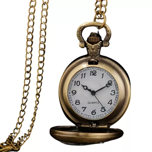 Montre à gousset dragon Yin Yang – Élégance vintage et symbole d'équilibre pour un style unique