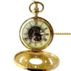Montre à gousset mécanique à clé