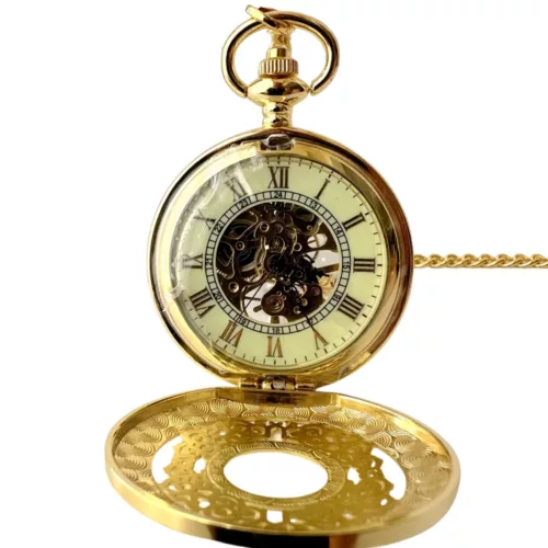Montre à gousset mécanique à clé