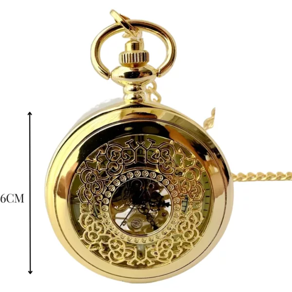 Montre à gousset mécanique à clé – Image 3