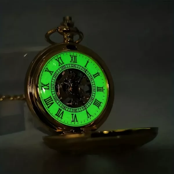 Montre à gousset mécanique à clé – Image 4