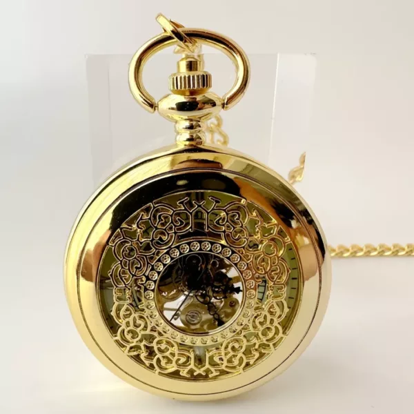 Montre à gousset mécanique à clé – Image 5
