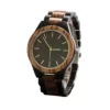 Montre bois homme cadran sobre – Élégance naturelle et style épuré pour un look raffiné au quotidien