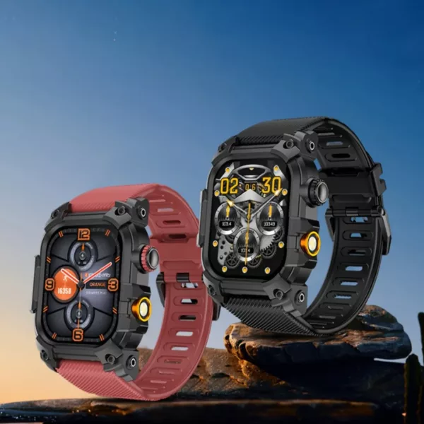 Montre connectée enfant écran complet – GPS localisé, appels SOS, sécurité et fun au poignet – Image 2