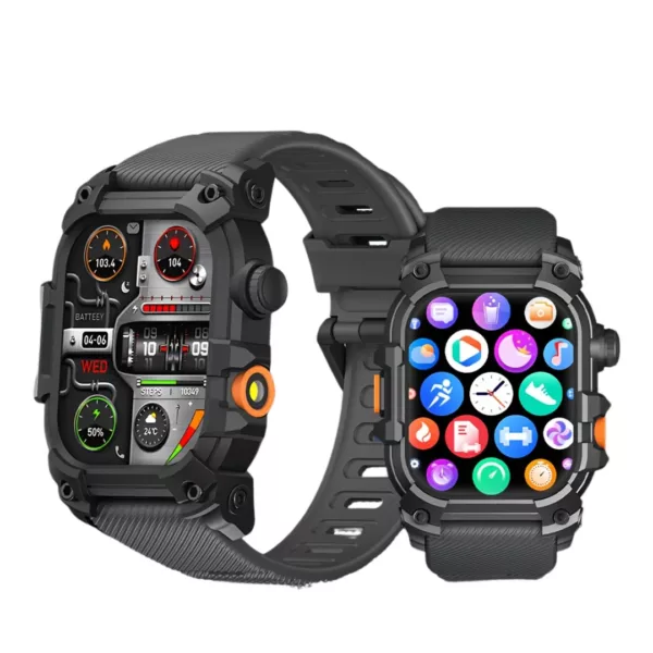 Montre connectée enfant écran complet – GPS localisé, appels SOS, sécurité et fun au poignet – Image 11